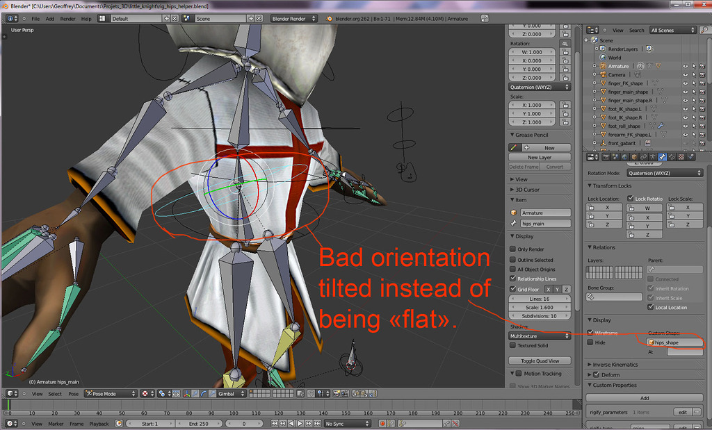 Bad orientation helper - Animation and Rigging - Blender Artists Community