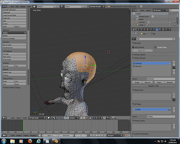 Hair problems - Particles and Physics Simulations - Blender Artists ...