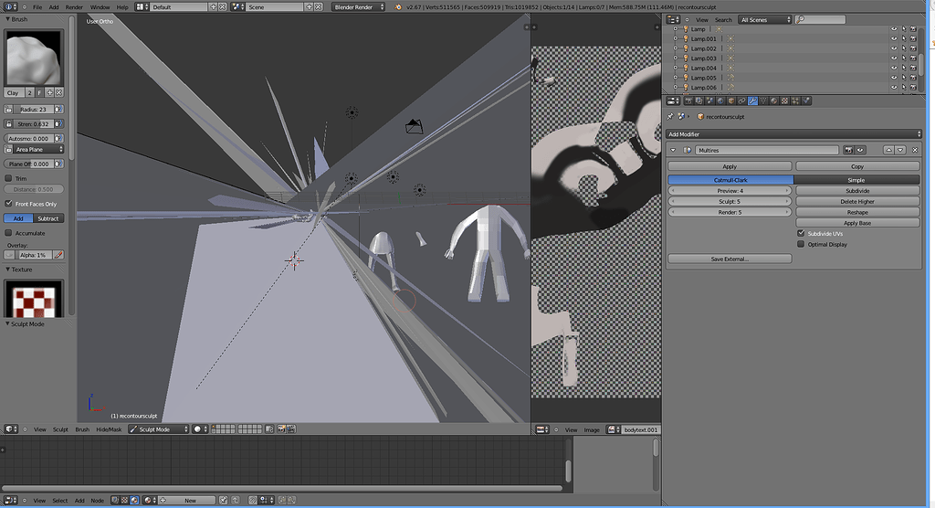 Sculpting errors - Modeling - Blender Artists Community