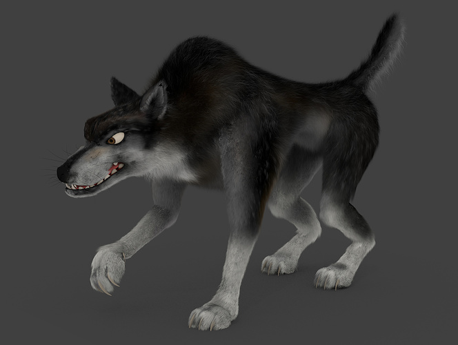 Hunchback wolf - Works in Progress - Blender Artists Community