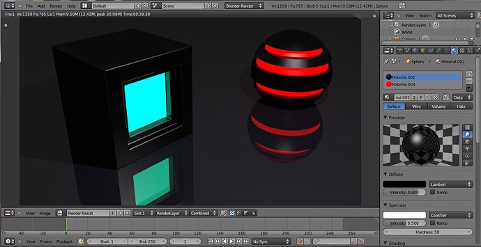 Glow Composite -Material- - Compositing and Post Processing - Blender ...