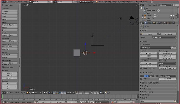 where is the tweak panel? - in 2.5 - Basics & Interface - Blender ...
