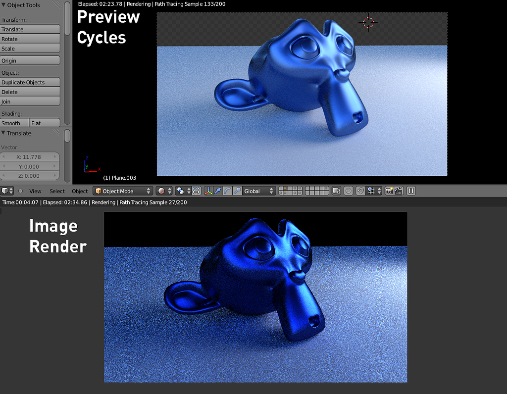 Cycles Render X Cycles Preview (Brightness Difference) - Lighting And ...