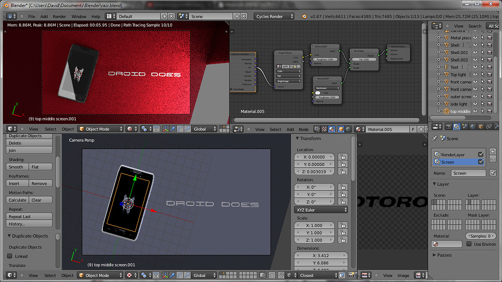 Render layer problem - Lighting and Rendering - Blender Artists Community