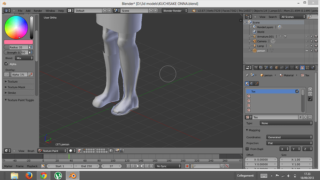 my mesh is see-though in texture paint mode - Materials and Textures ...