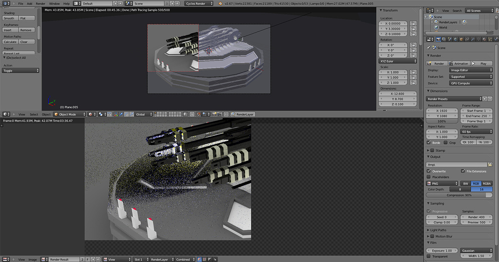 Cycle Rendering - Odd Firefly effect? - Lighting and Rendering ...