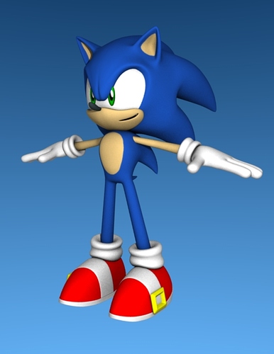 Sonic the Hedgehog Ver 3 - Works in Progress - Blender Artists Community