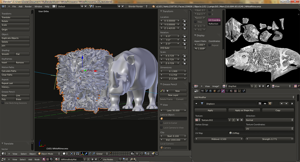White Rhinoceros Works In Progress Blender Artists Community white-rhinoceros-works-in-progress-blender-artists-community