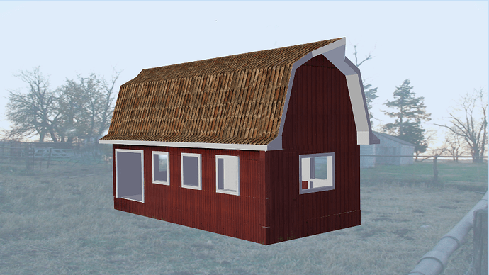 ribbed surface on building model - Materials and Textures - Blender ...