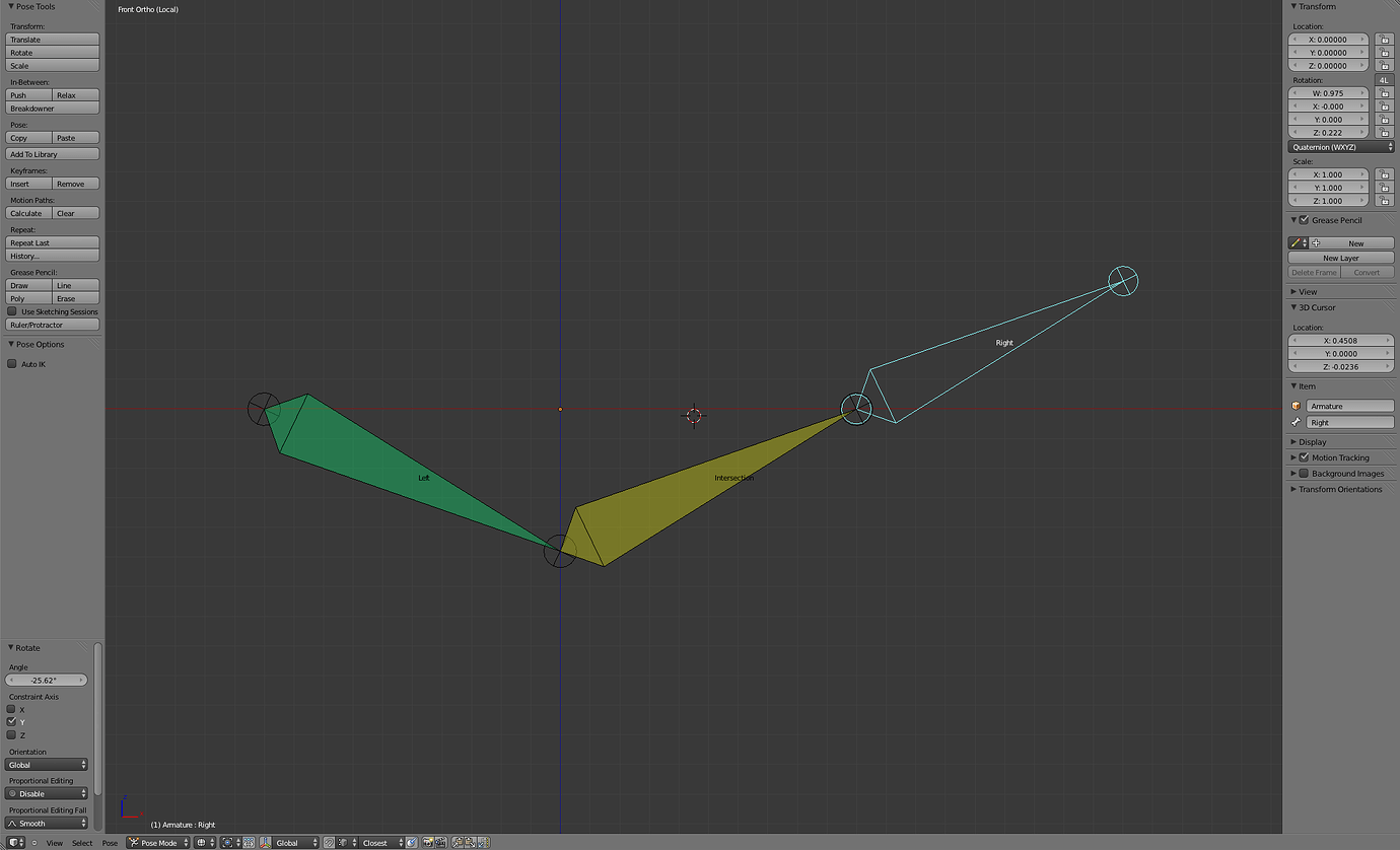 Constrain an object to where 2 other objects intersect? - Animation and ...