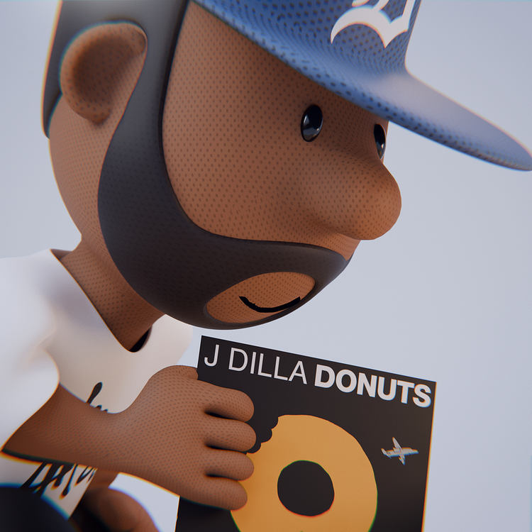 j-dilla-as-a-peanuts-character-finished-projects-blender-artists