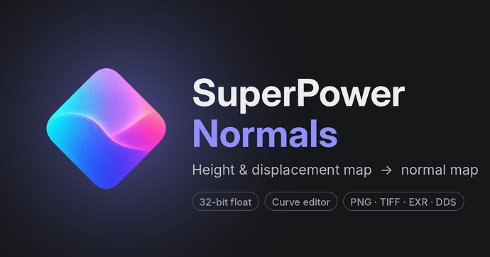Free browser tool: 16-bit height maps to smooth normal maps - Blender ...