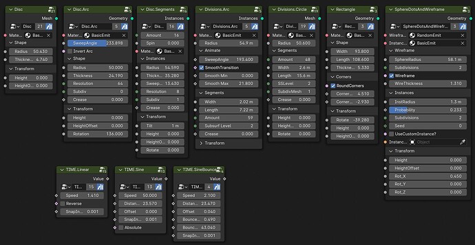 Custom node groups for creating sci-fi HUD elements - Works in Progress ...