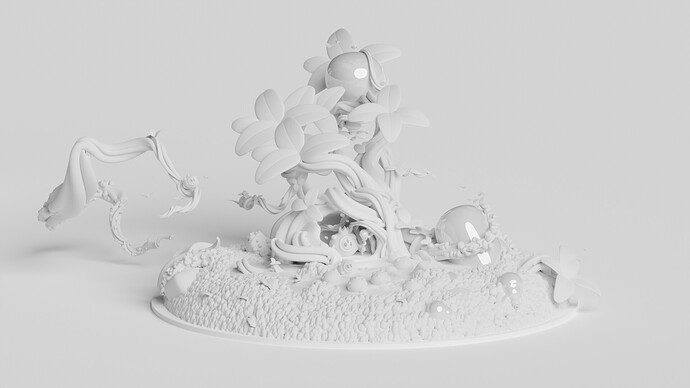 Clay Render