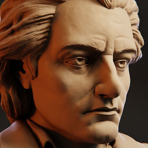 Ludwig van Beethoven Sculpt 3