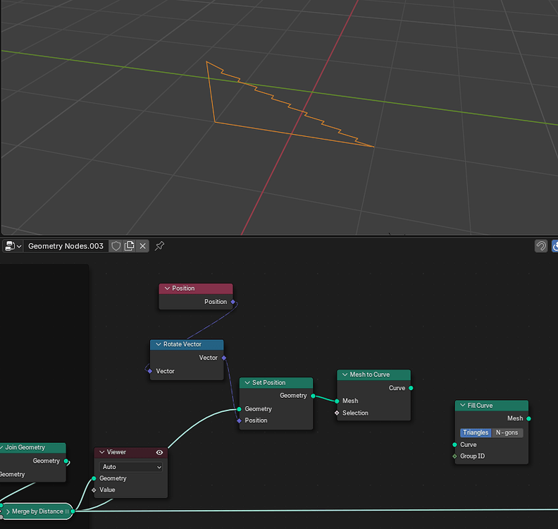 How to fill the edges of mesh with Face in Geometry nodes? - Modeling ...
