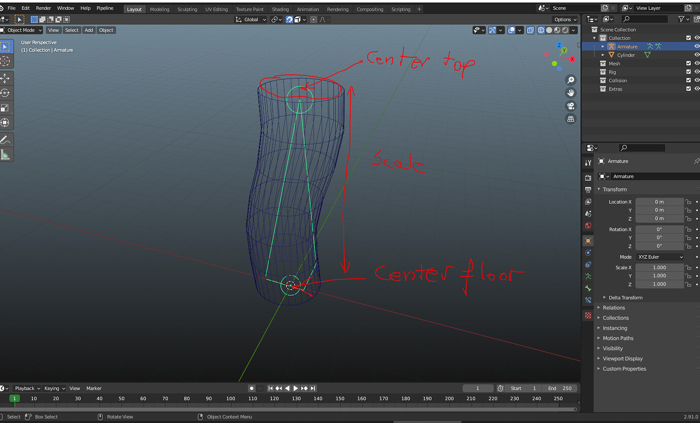 Add bone inside object - Python Support - Blender Artists Community