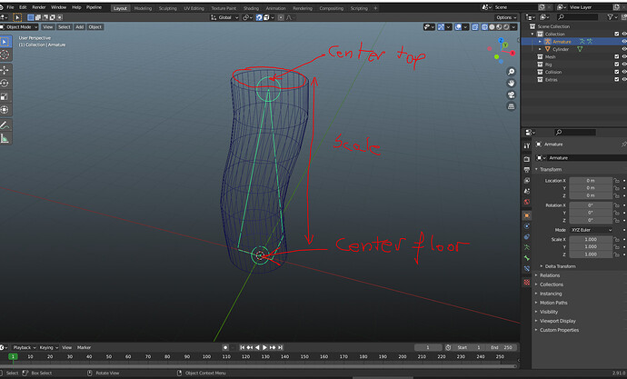 Add bone inside object - Python Support - Blender Artists Community