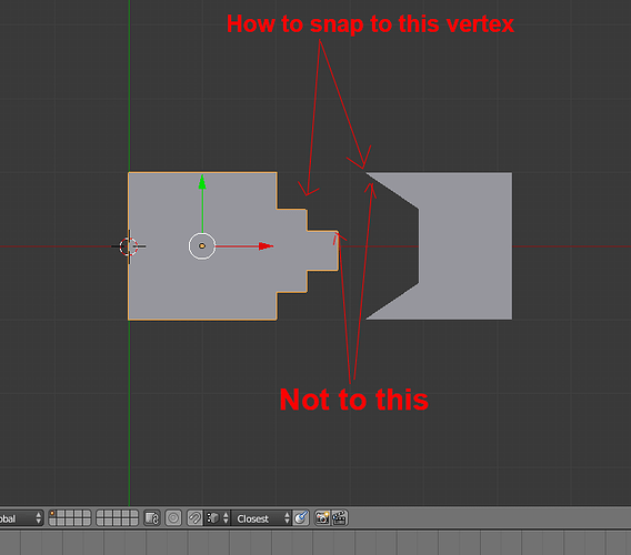 Snapping to exactly vertex - Modeling - Blender Artists Community