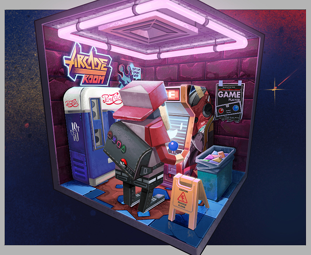 Arcade_Game_2D_Concept_Blender_Artist_Cover