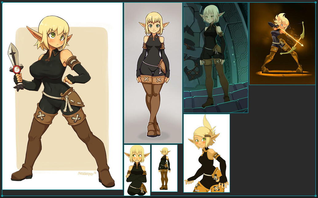 Eva de Wakfu :) - Finished Projects - Blender Artists Community