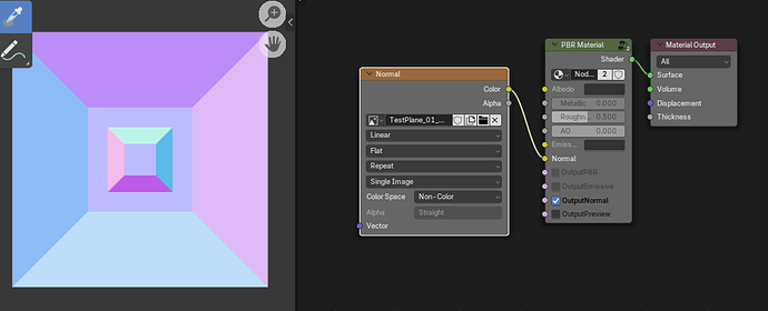 Include material normal map in normal render cycle output - Materials ...