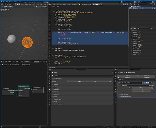 Geo Node controls in the N-Panel - Python Support - Blender Artists ...