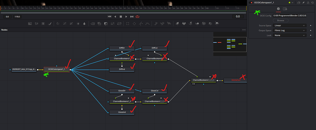 Exr File Composite EXR File in Fusion 16 - Colorspace - Other Software - Blender ...