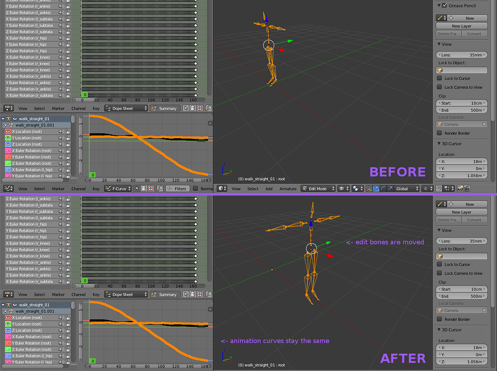 Apply Armature s Object Rotation To Animation Data Animation And