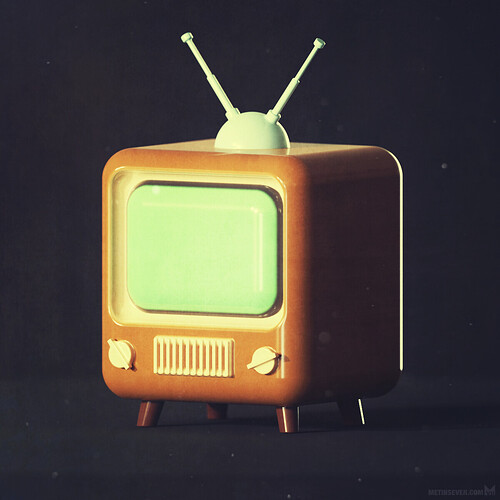 Retro TV by Metin Seven