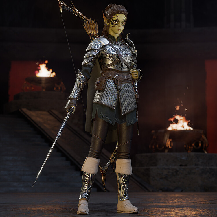 Lazeel Lae’zel Fan Art - Finished Projects - Blender Artists Community