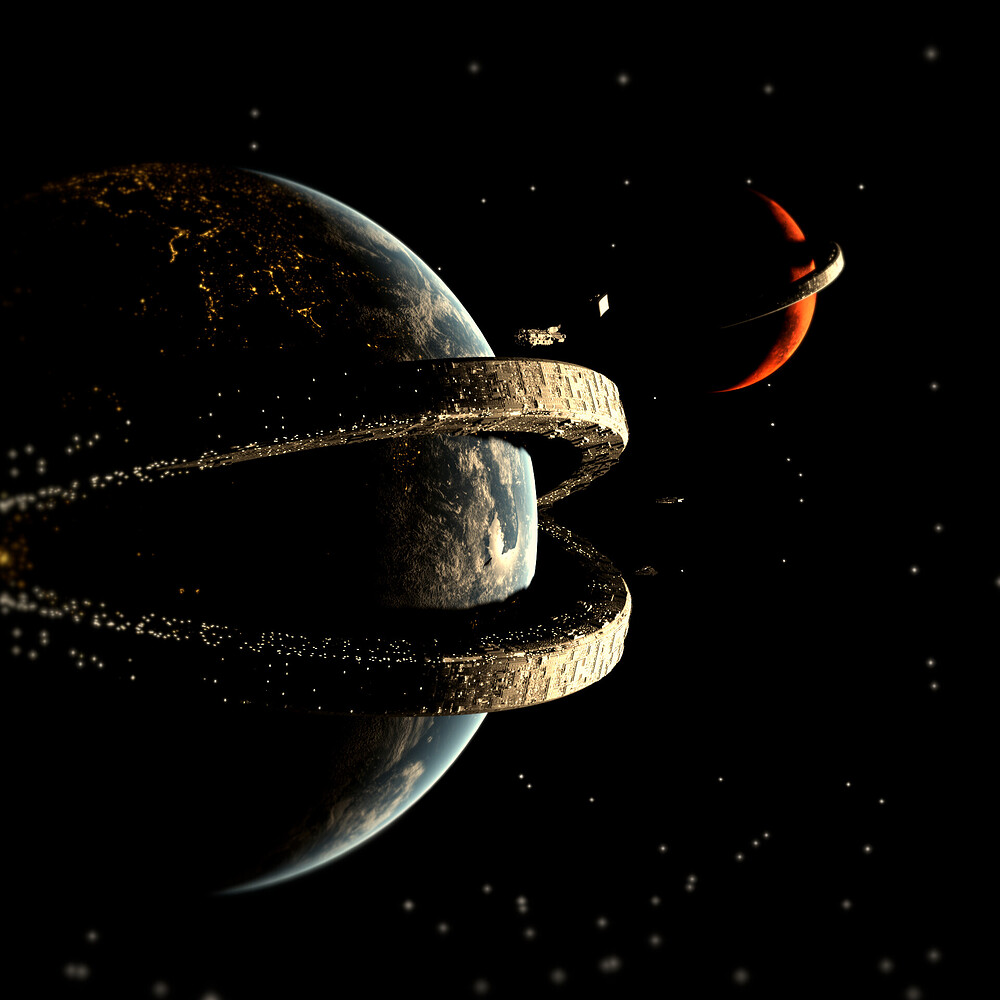 Space Scene Finished Projects Blender Artists Community