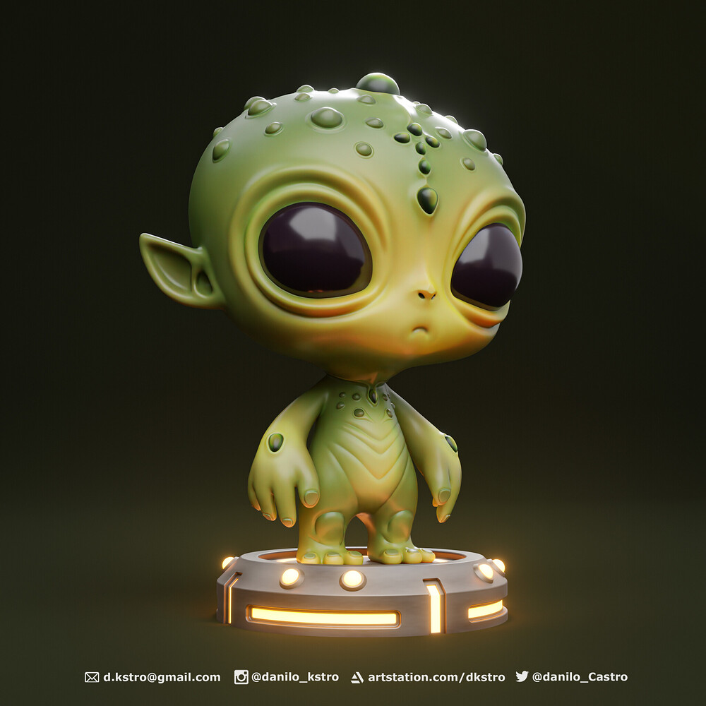 Alien | 3D printing - Finished Projects - Blender Artists Community