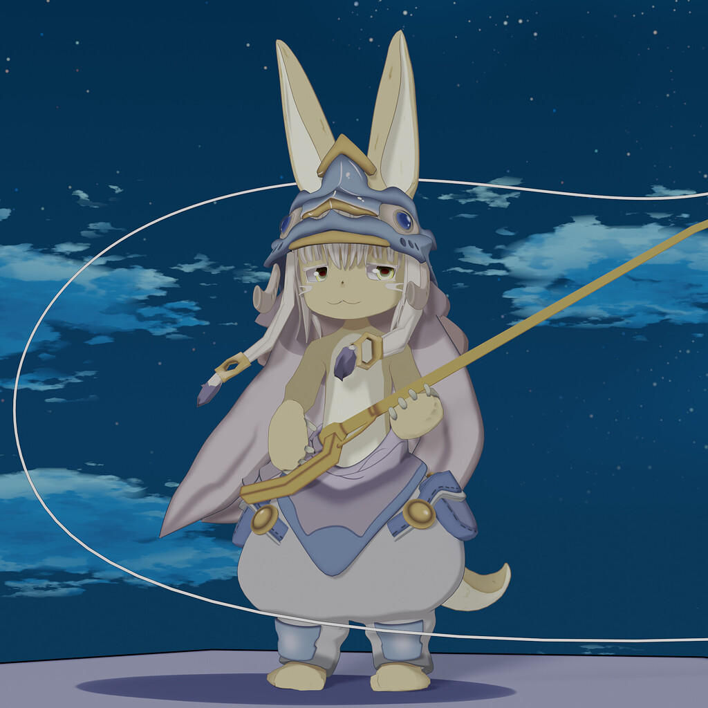 Nanachi Made In Abyss Finished Projects Blender Artists Community