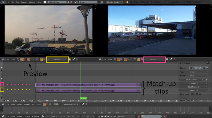 Two Videos Side By Side? - Compositing and Post Processing - Blender ...