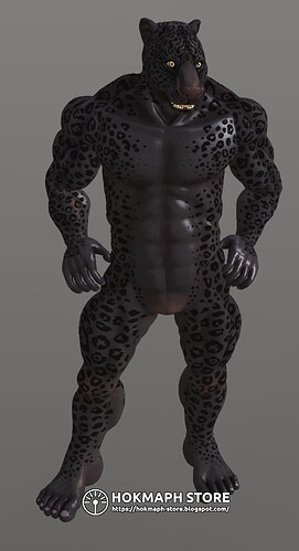 09 - Jaguar demigod - with mayan armor - hokmaphstore - ek balam - avatar - for - secondlife