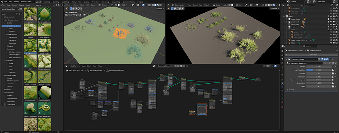 Procedural Grassy Landscape - Finished Projects - Blender Artists Community