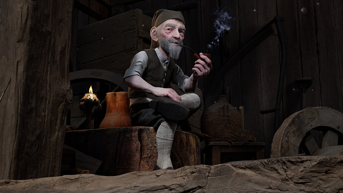 Nisse from Scandinavian folklore - Finished Projects - Blender Artists ...