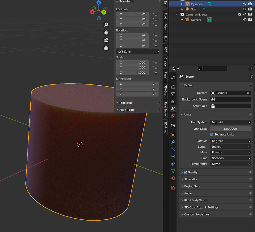Precise Re-Scaling - Basics & Interface - Blender Artists Community