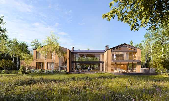 03 - Main House Rear View