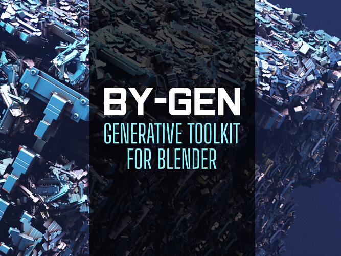 BY-GEN Free Blender Addon