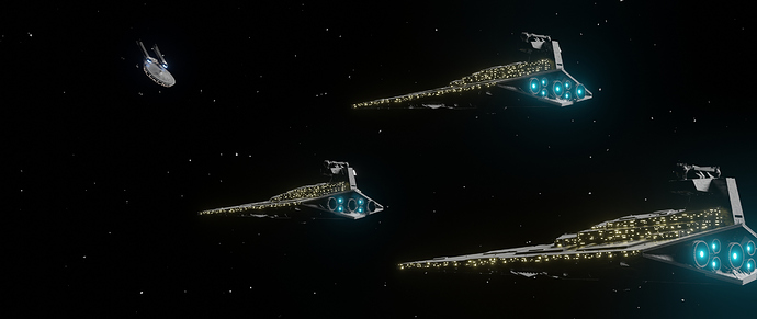 Test image for scene with star destroyers