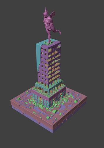 subdivision by color