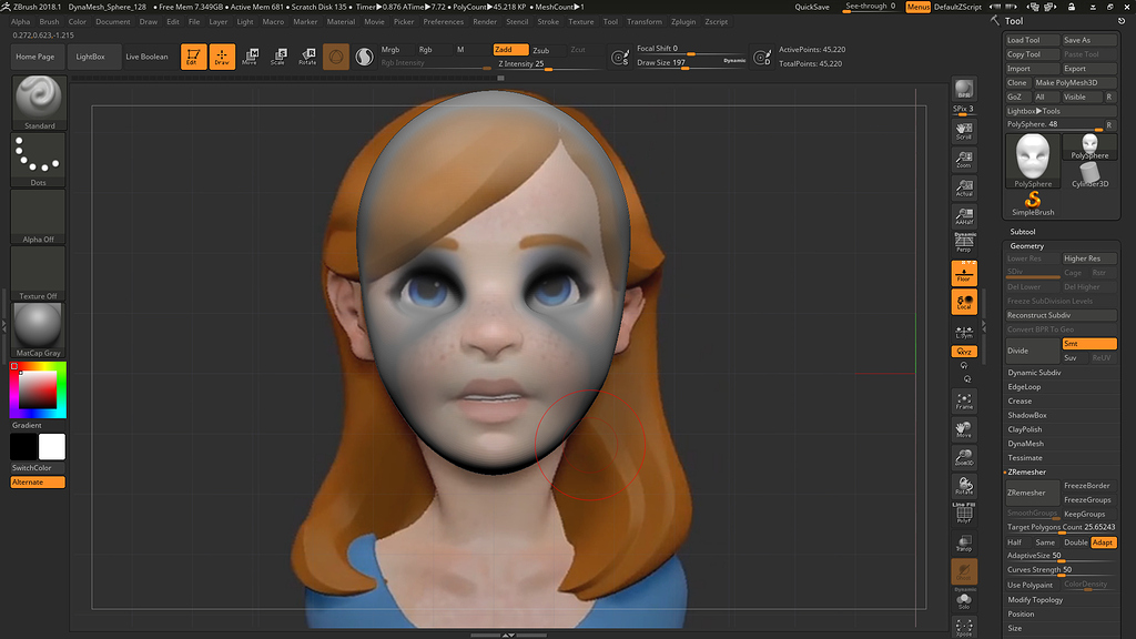 Blender sculp shading - Modeling - Blender Artists Community