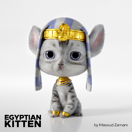 Egyptian kitten