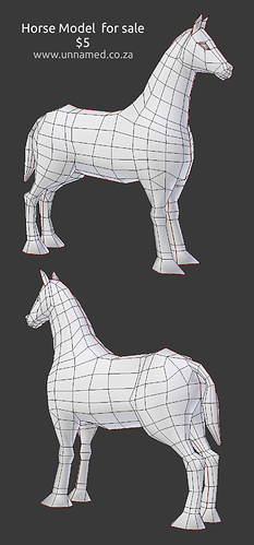 horse mesh