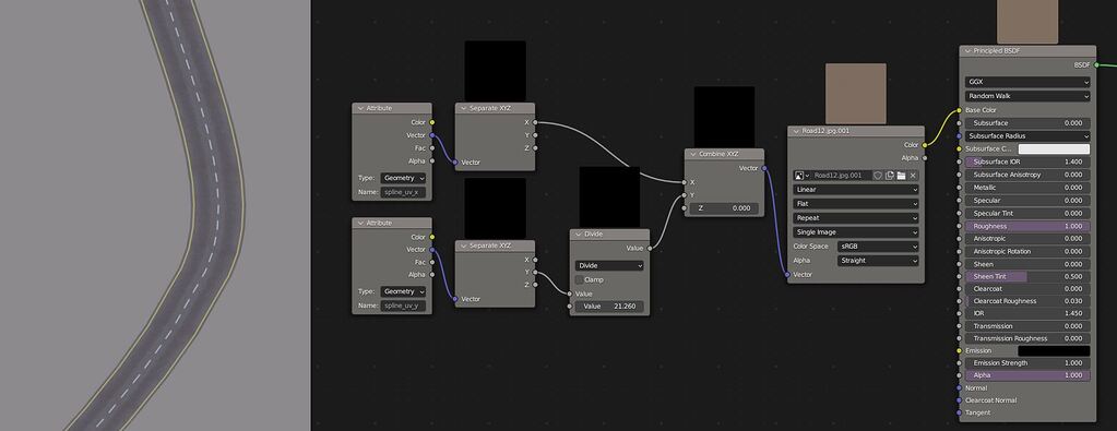 Geometry/Shader Nodes: Create UV Map From Procedural Unwrap When ...