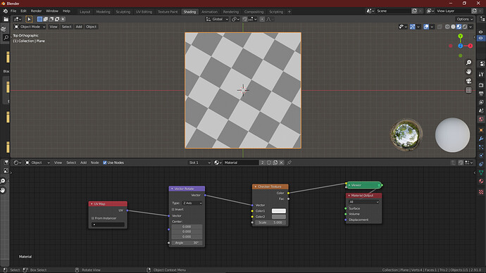 Rotate procedural texture in node editor - Materials and Textures ...