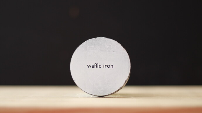 Waffle Iron Name Revealed
