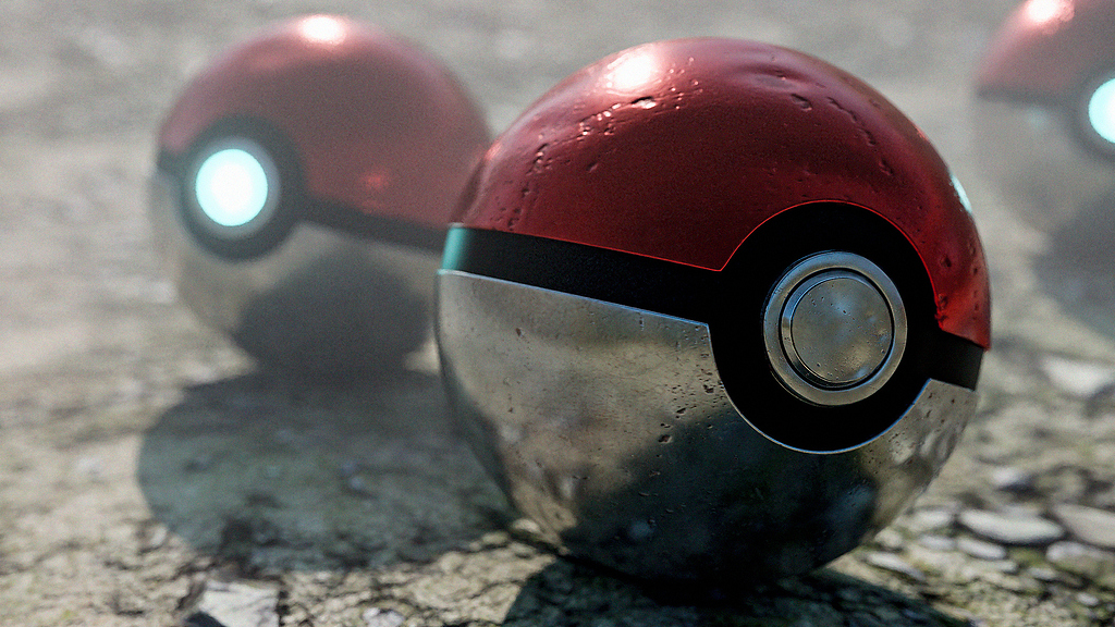 Realistic pokeball - Finished Projects - Blender Artists Community